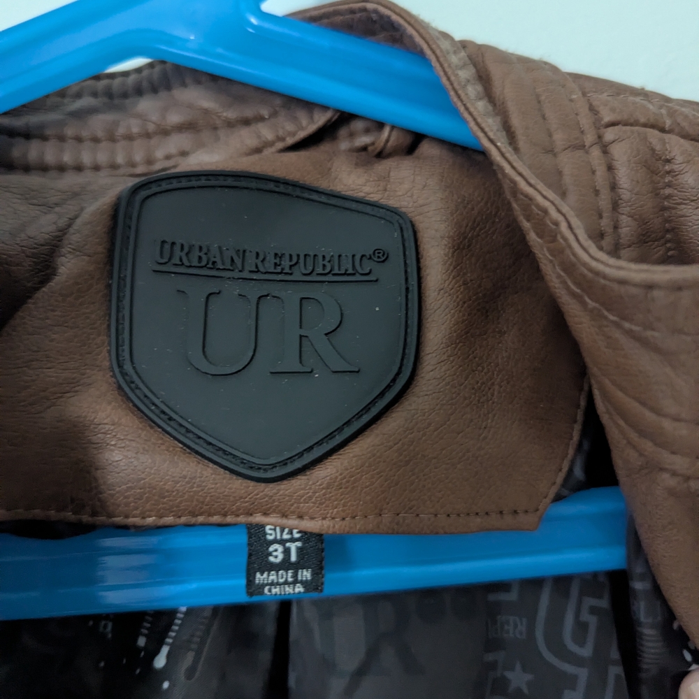 Brown Kids Jacket - Picture 4 of 6